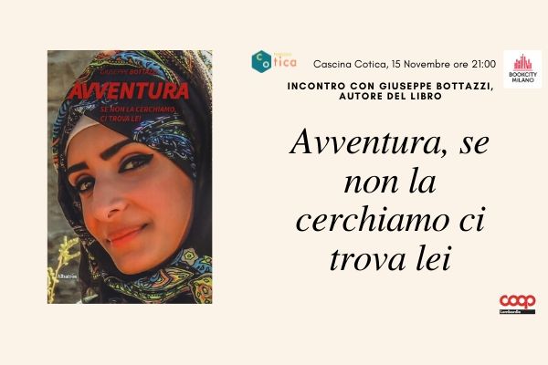 BookCity in Cascina. “Avventura, se non la cerchiamo ci trova lei” , di Giuseppe Bottazzi