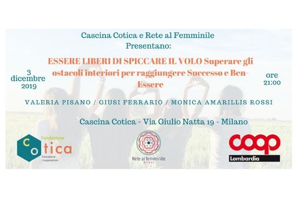 ESSERE LIBERI DI SPICCARE IL VOLO – Superare gli ostacoli interiori