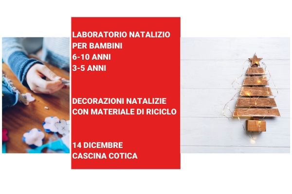 Laboratorio per bambini. Decorazioni natalizie