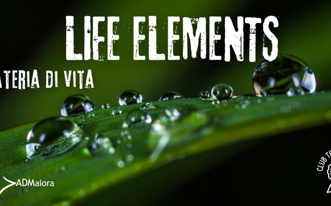 LIFE ELEMENTS, materia di vita