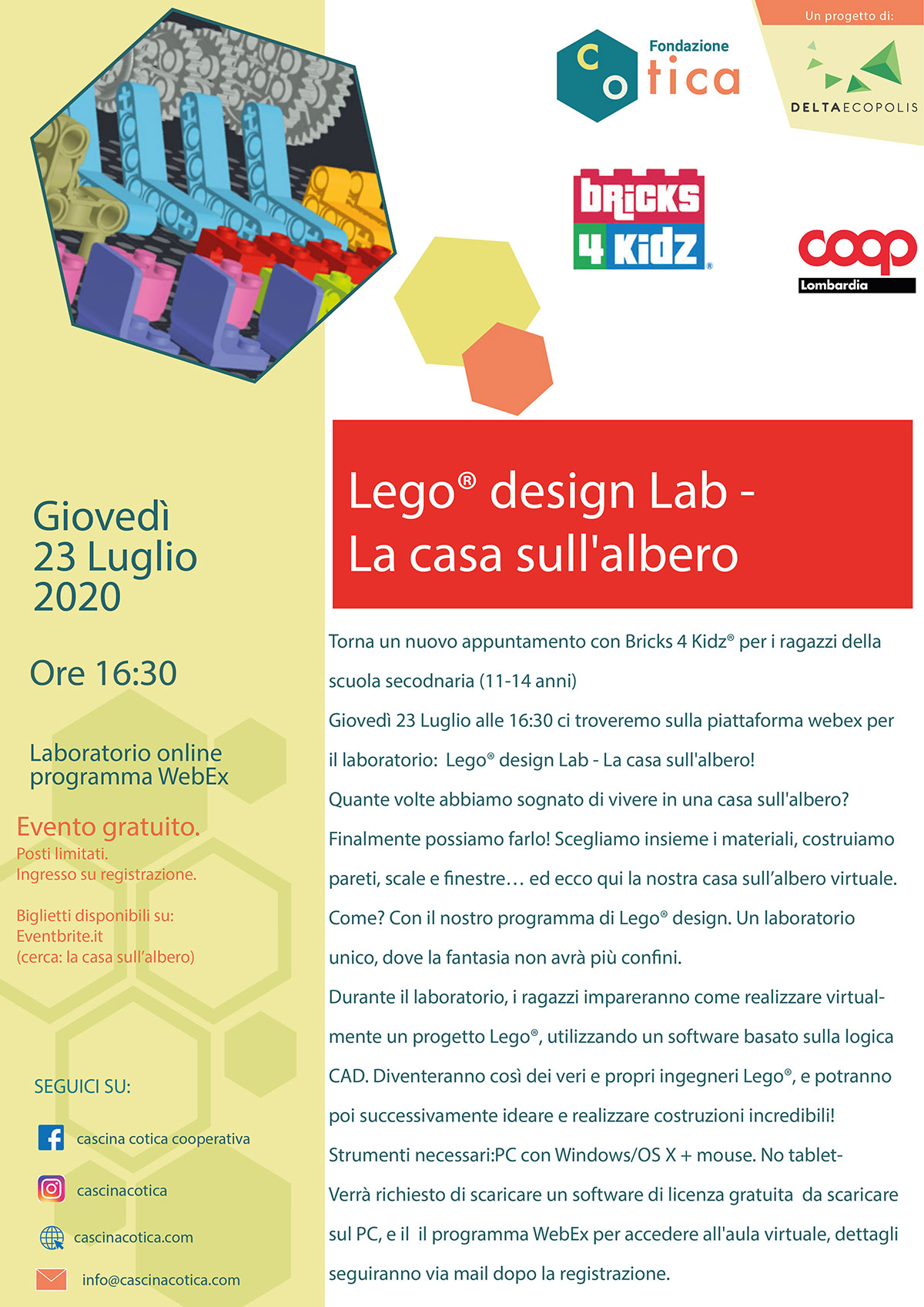 Lego design Lab La casa sull'albero