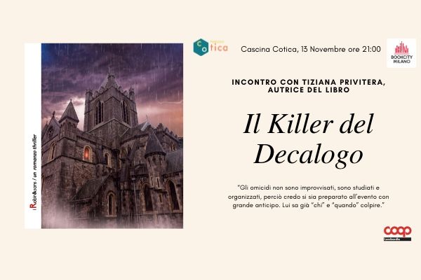 BookCity in Cotica – Il killer del Decalogo, di Tiziana Privitera